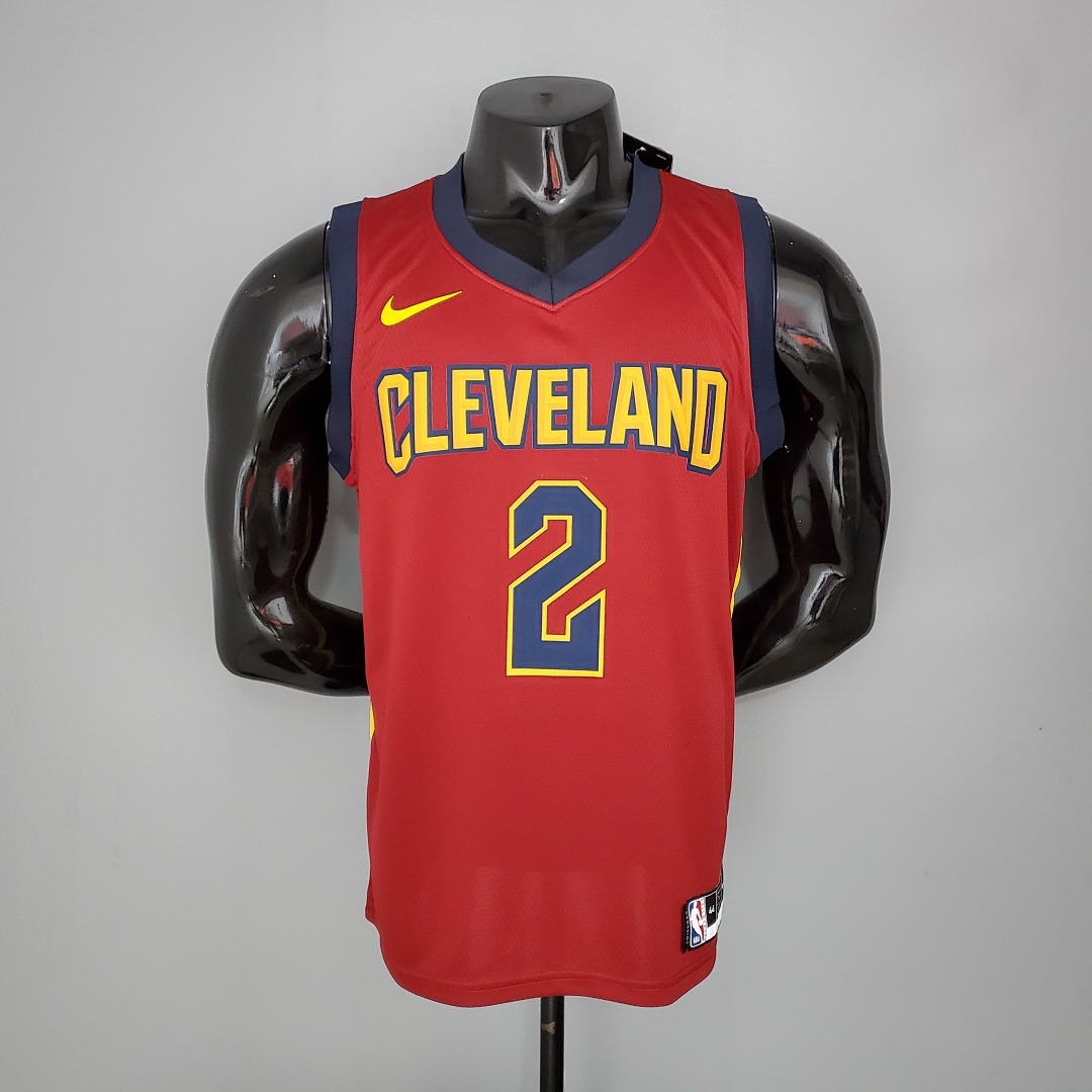 2017 IRVING#2 Cavaliers Burgundy NBA Jersey S-XXL