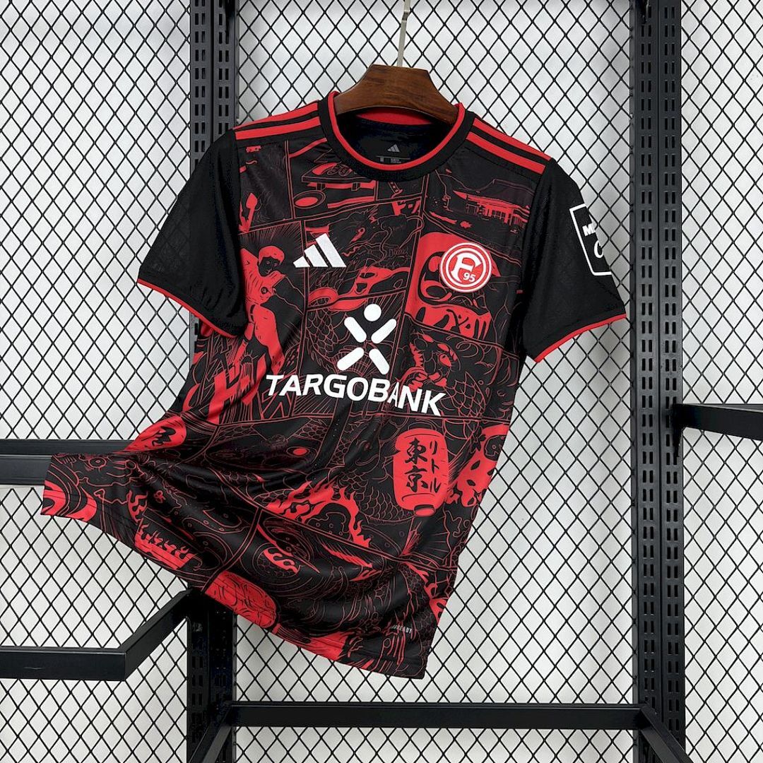 Fortuna Düsseldorf 2024/25 Special Edition Red Jersey