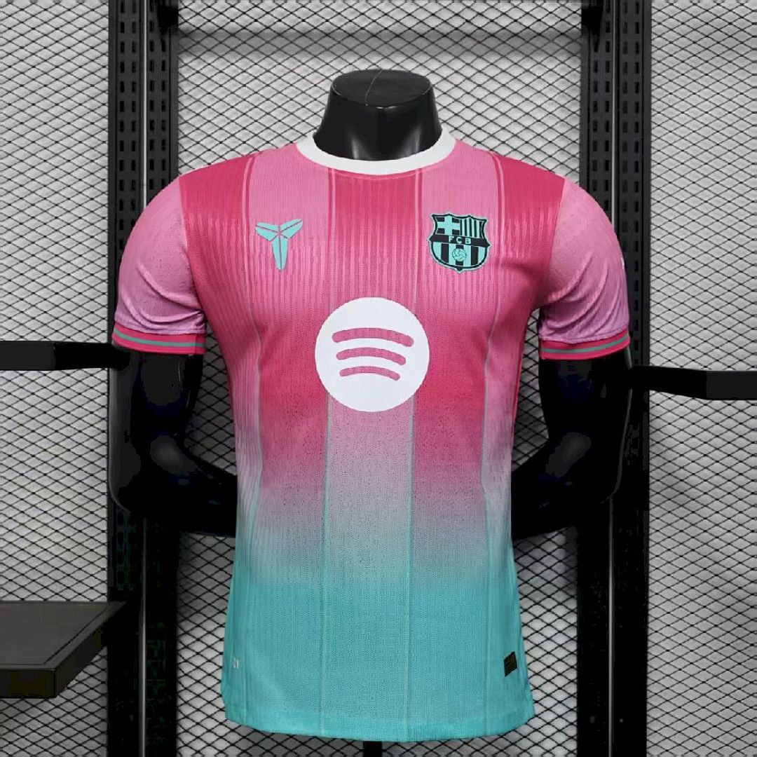 Men’s Barcelona 2025/26 powder blue Jersey Player Version
