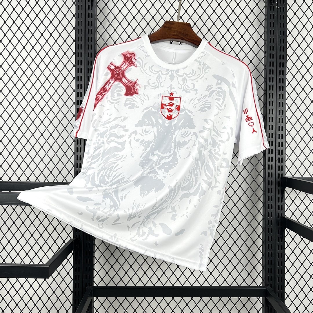 Mens England 2025 Becks #7 Special Jersey