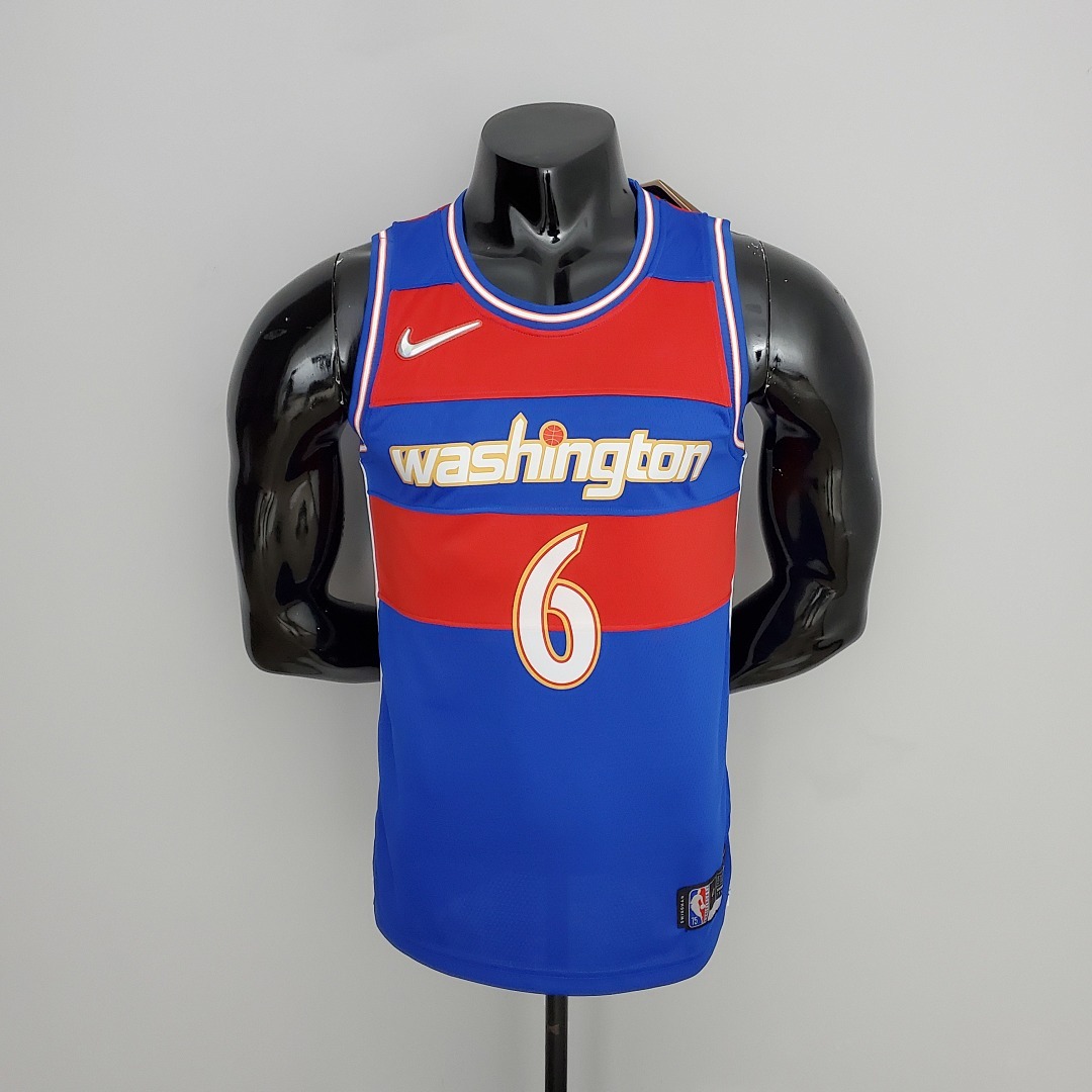 2022 Harrell #6 Talent City Edition Blue-Red NBA Jersey S-XXL