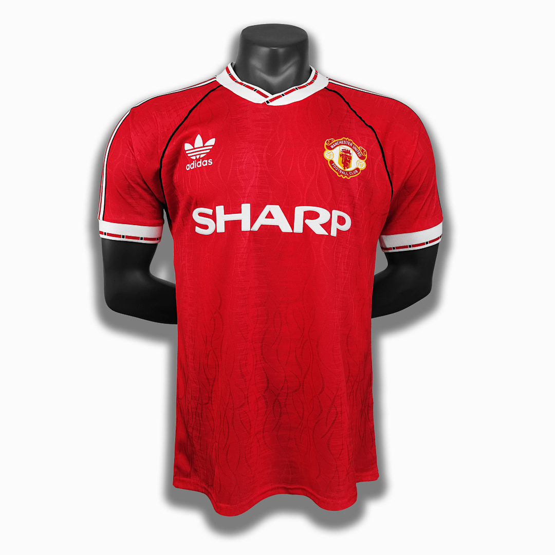 Retro 91/92 M-u home S-2XL