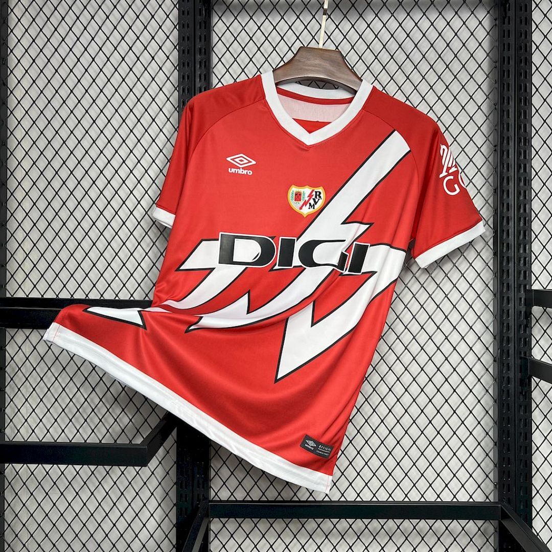Rayo Vallecano 2024/25 Home Jersey S-XXL