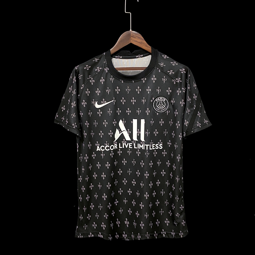 21/22 PSG pre-match training suit black S-XXL