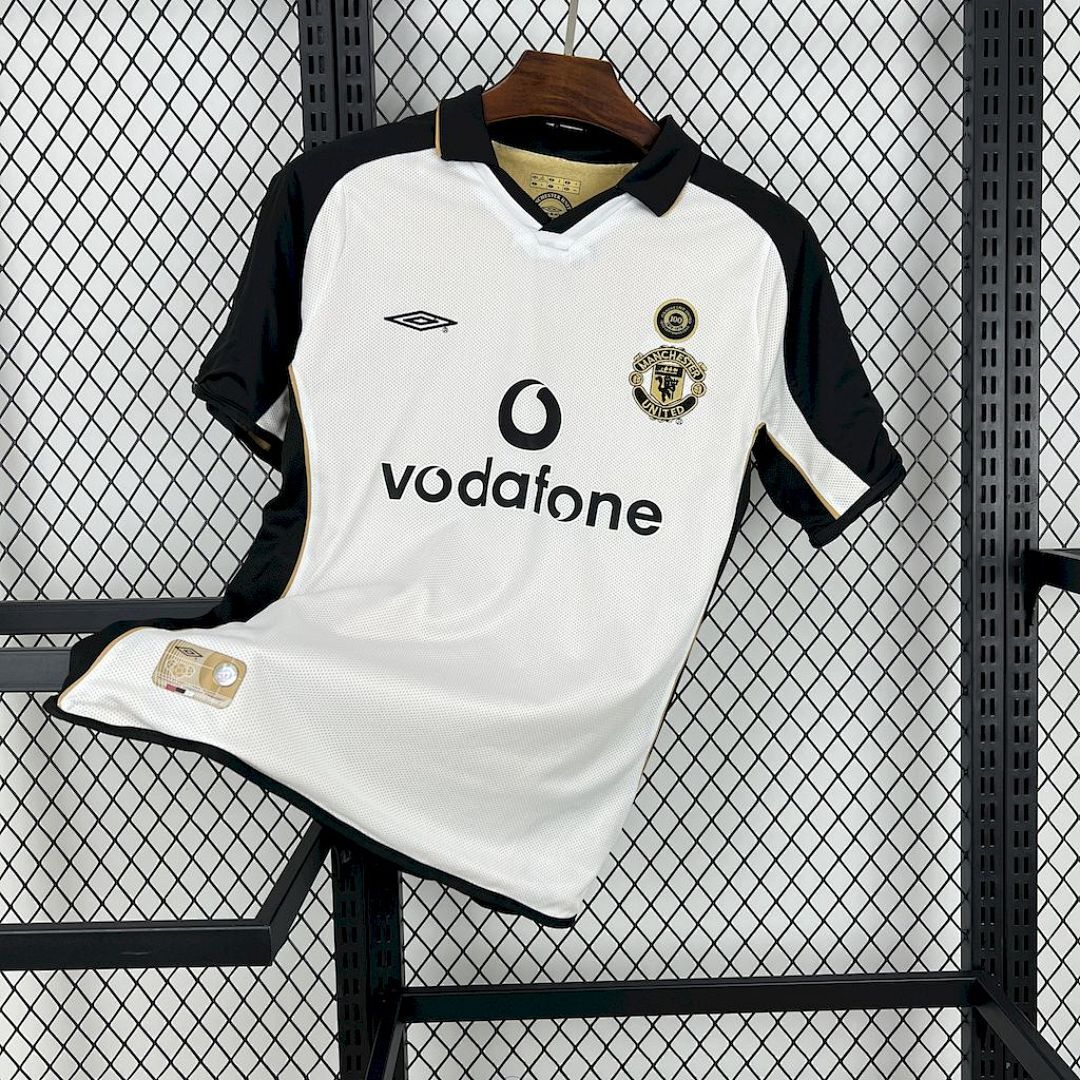 Manchester United 2001/02 Centenary Reversible Away And Third Retro Jersey