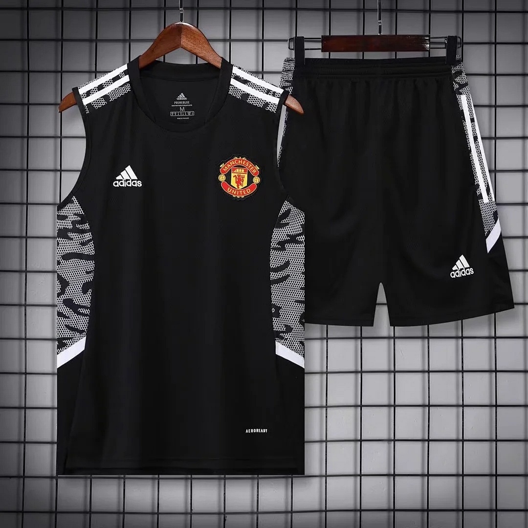 22/23 M-u Pre-Training black Vest S-XXL