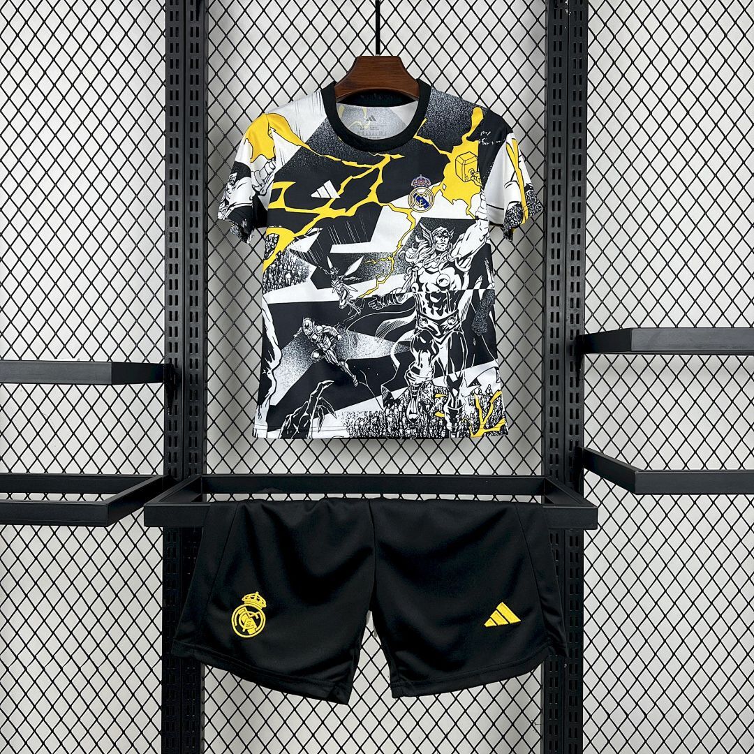Kids Real Madrid 2025/26 Pre-Match Kit