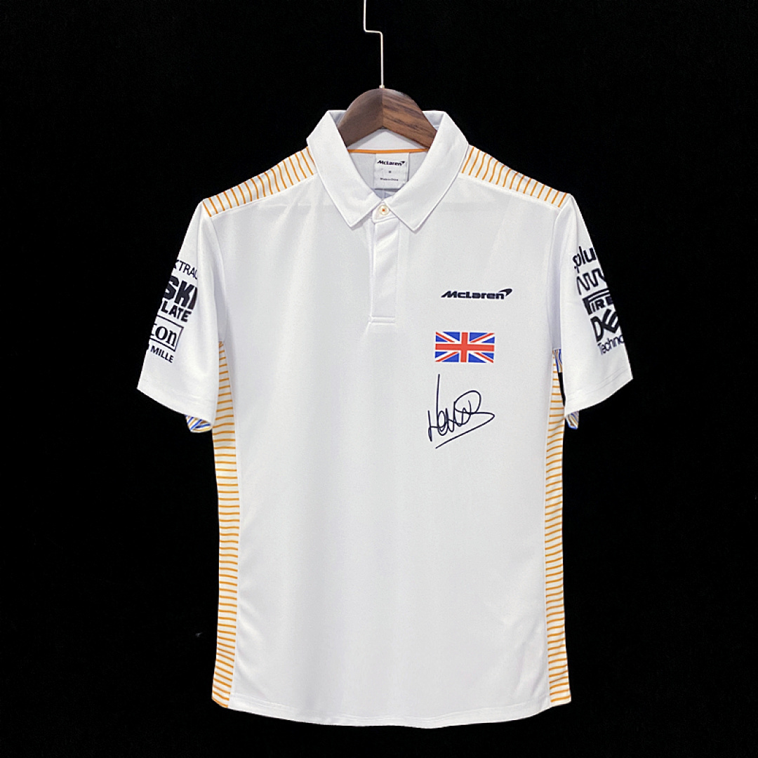 F1 McLaren White S-5XL