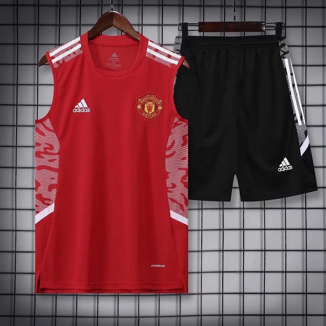 22/23 M-u Pre-Training Red Vest S-XXL