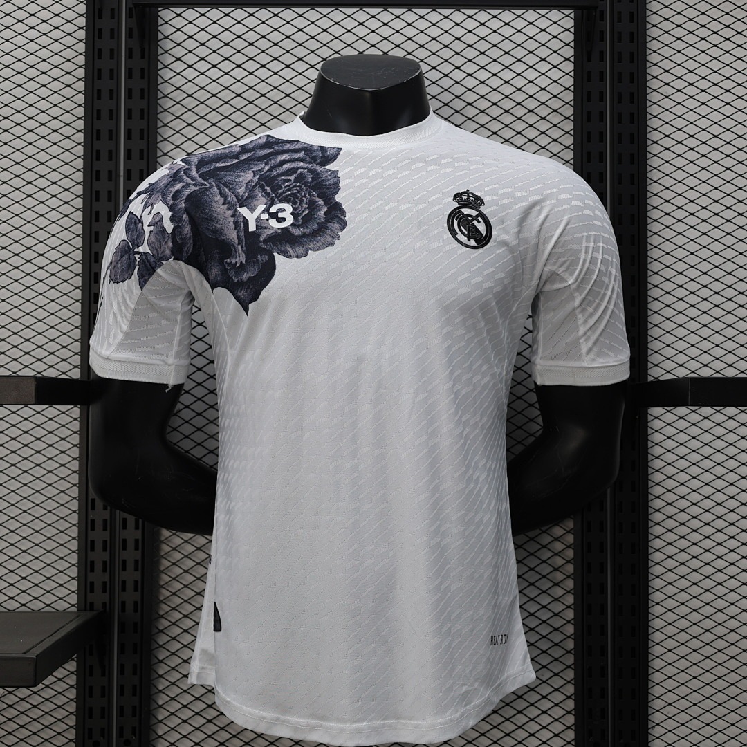 Real Madrid 2024/25 Y/3 Special Edition Jersey Player Version S-XXXXL