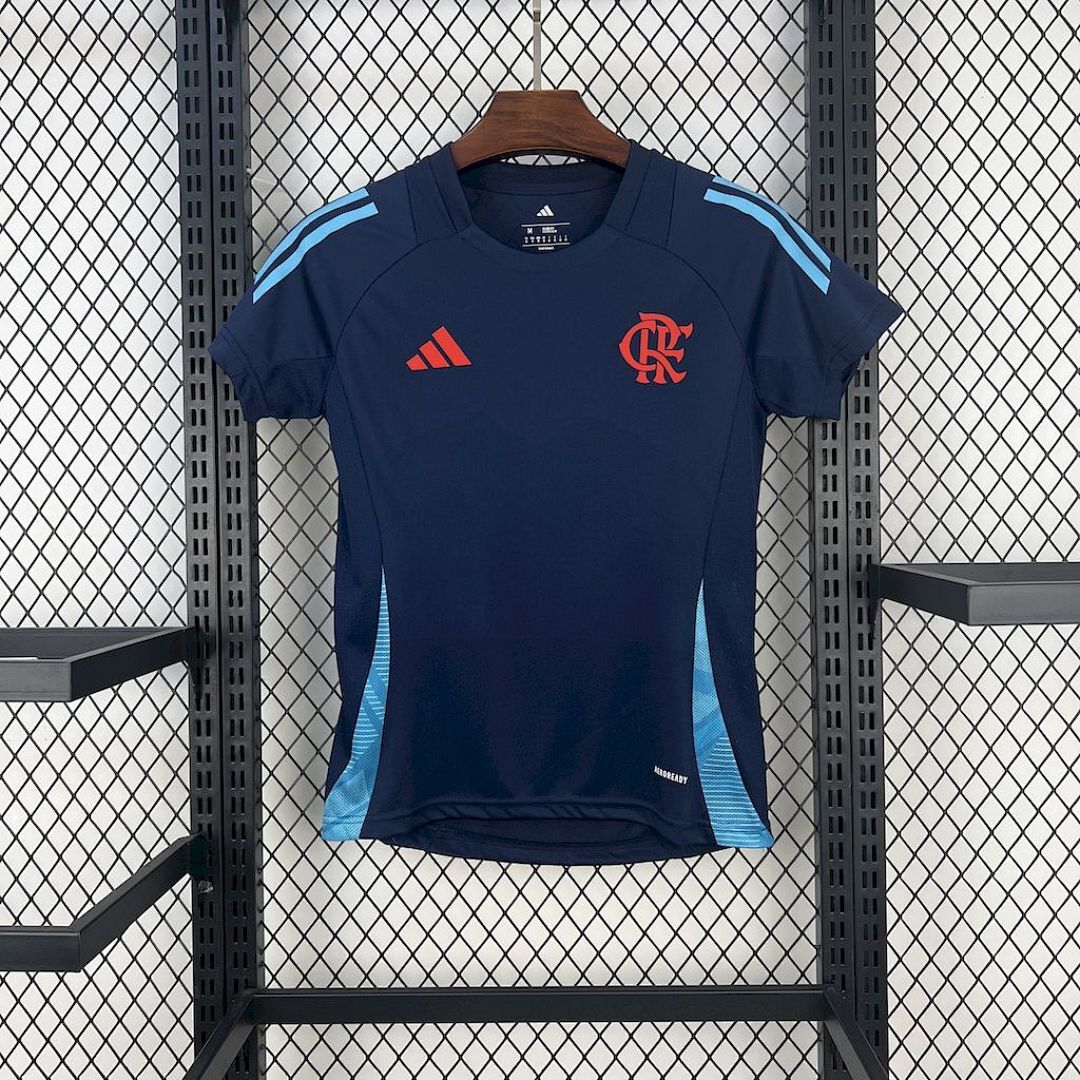 Flamengo 2025/26 Training Wear Dark Blue Womens Jersey