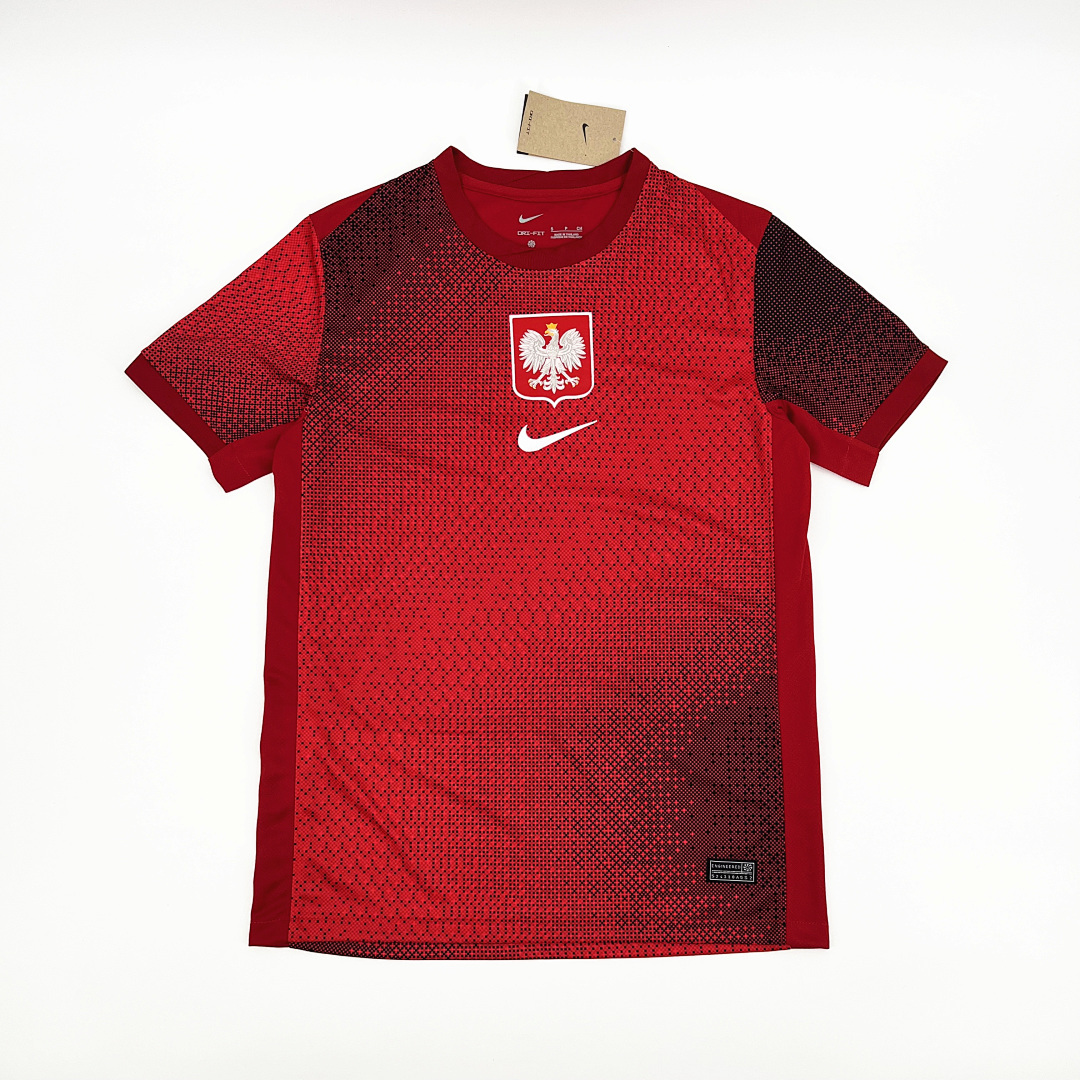 Poland 2024/25 Euro Away Jersey S-XXXXL
