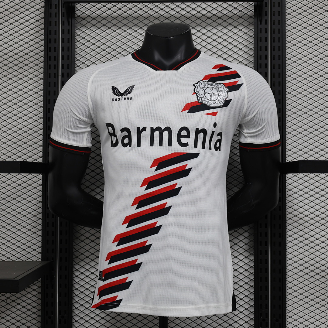 Bayer 04 Leverkusen 2024/25 Away Jersey Castore Player Version