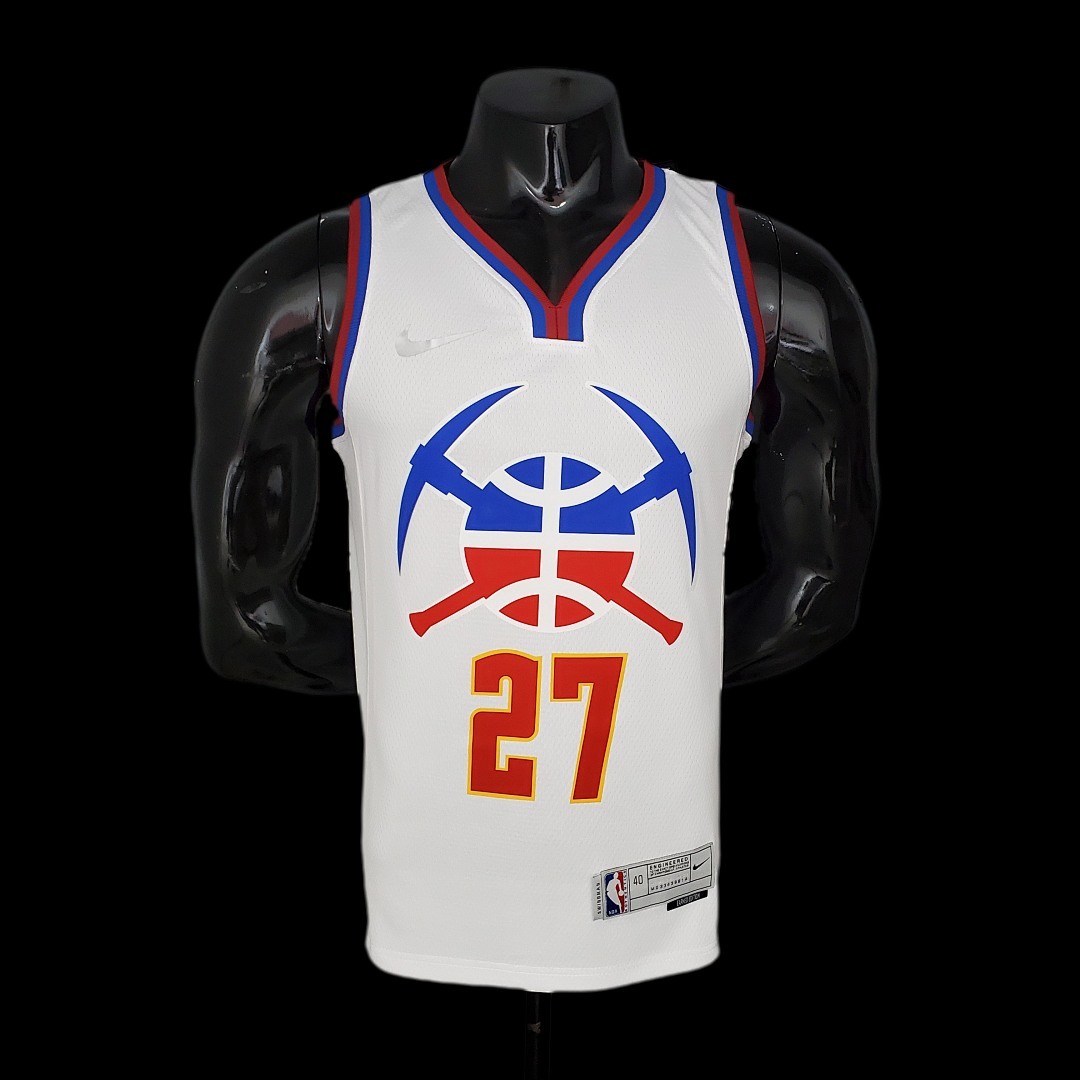 2021 MURRAY#27 Nuggets Bonus Edition White NBA Jersey S-XXL