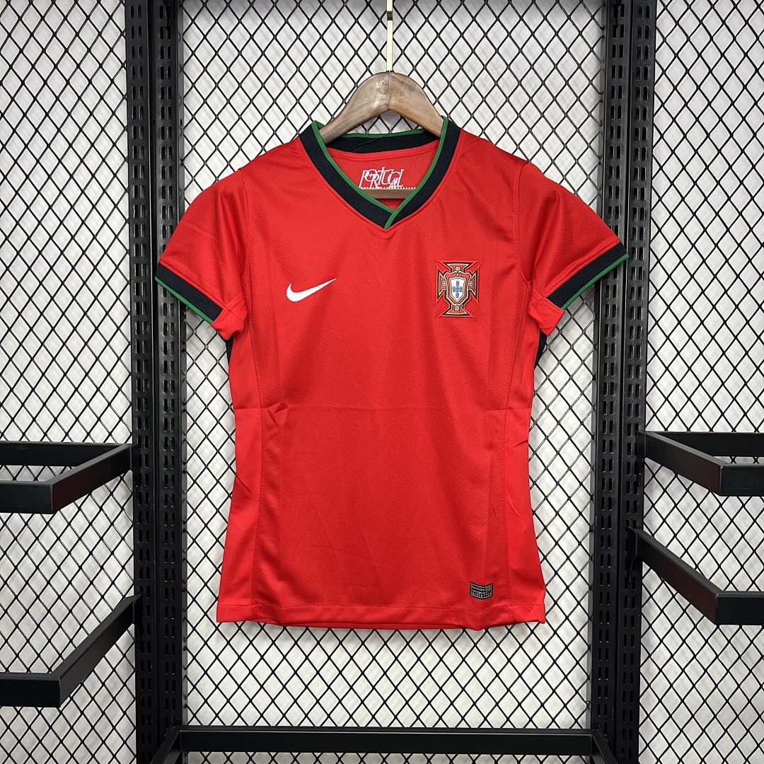 Portugal 2024/25 Euro Home Womens Jersey