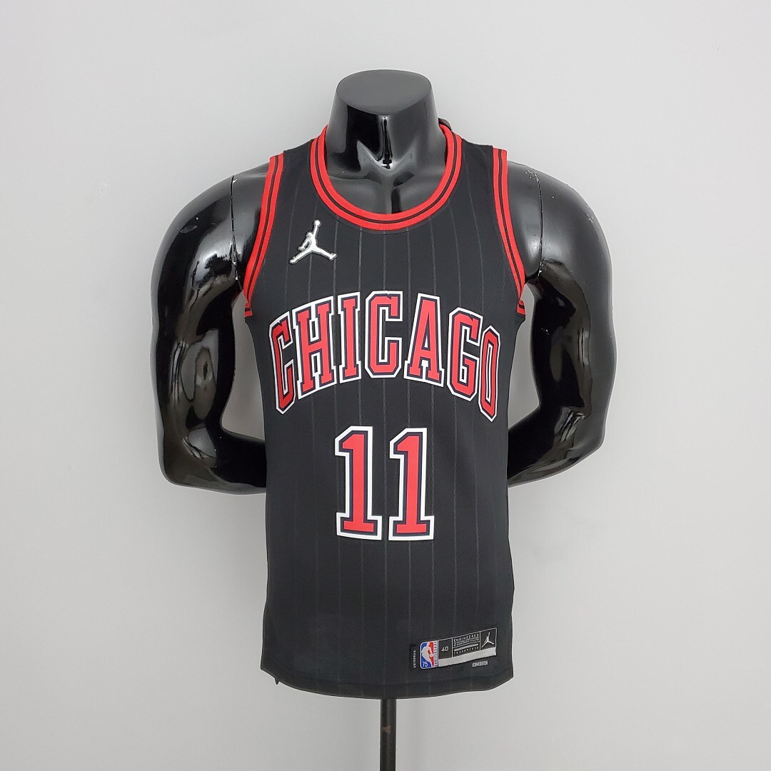 75th Anniversary DeRozan#11 Bulls Flyers Black NBA Jersey S-XXL