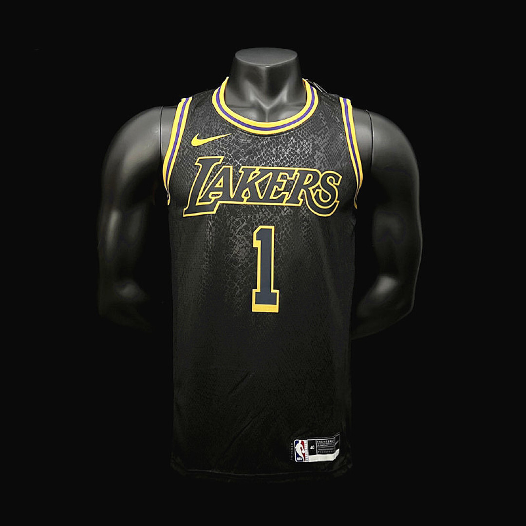 RUSSELL#1 22/23 Los Angeles Lakers black S-XXL