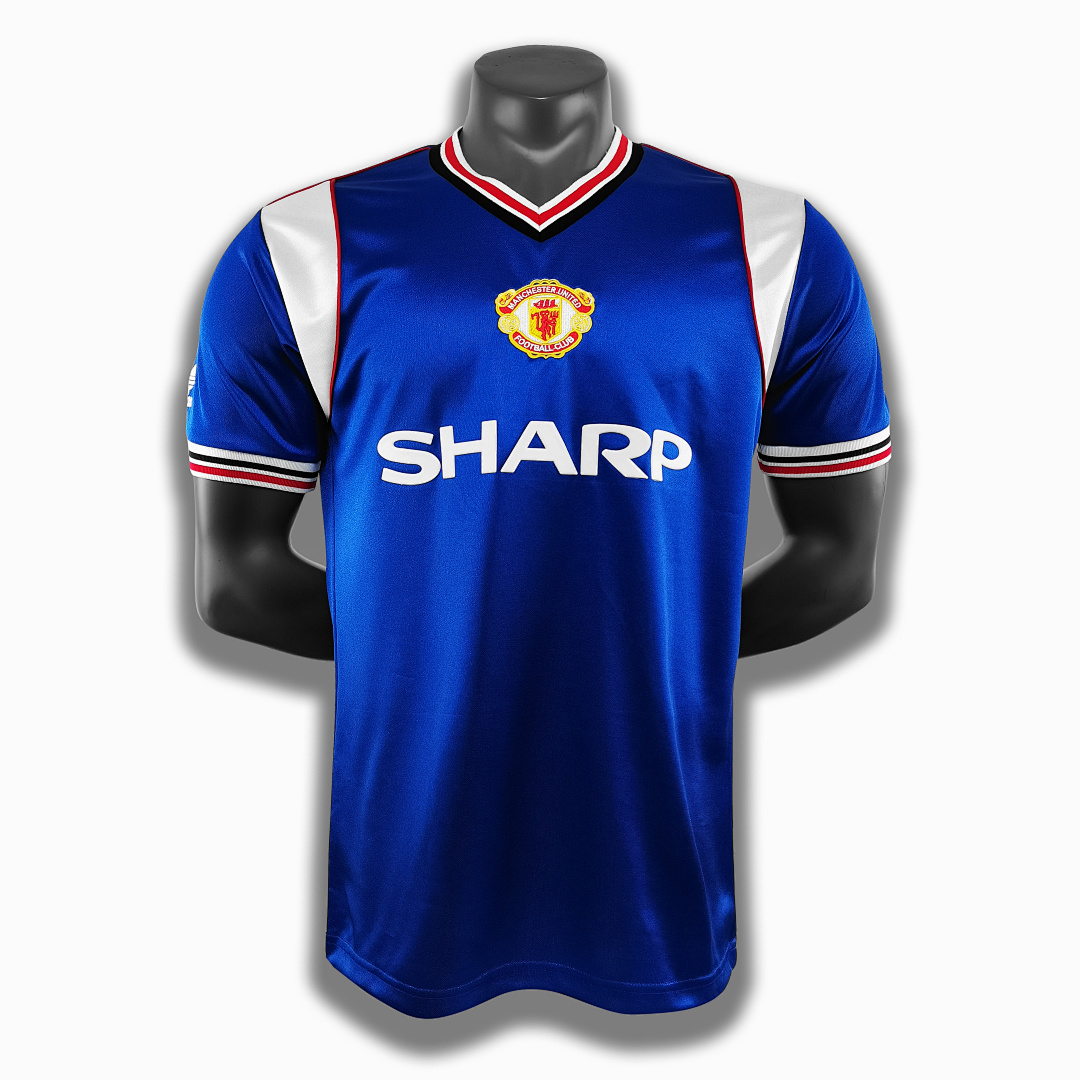Retro 85 M-u Away Blue S-2XL