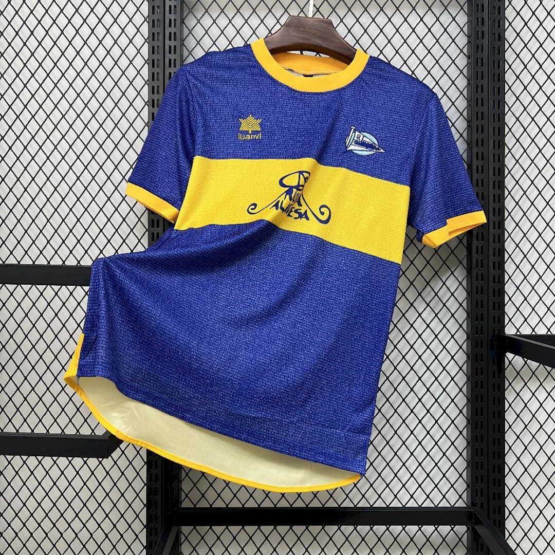Retro Deportivo Alaves 2000/01 Champions League Final Jersey