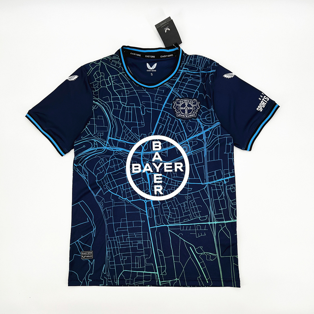 Bayer 04 Leverkusen 2024/25 Blue Jersey S-XXXXL