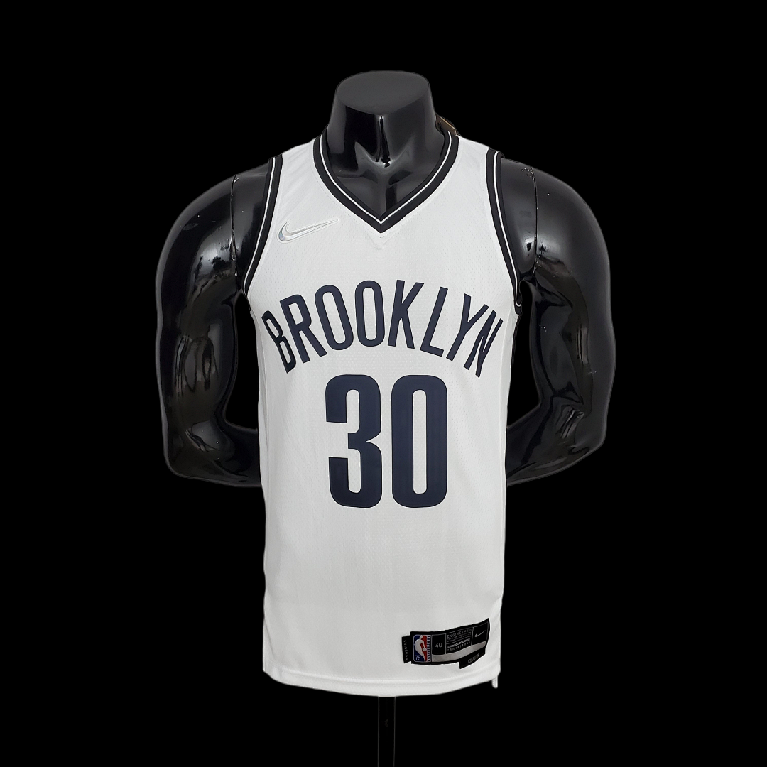 75th Anniversary Curry #30 Nets White NBA Jersey S-XXL