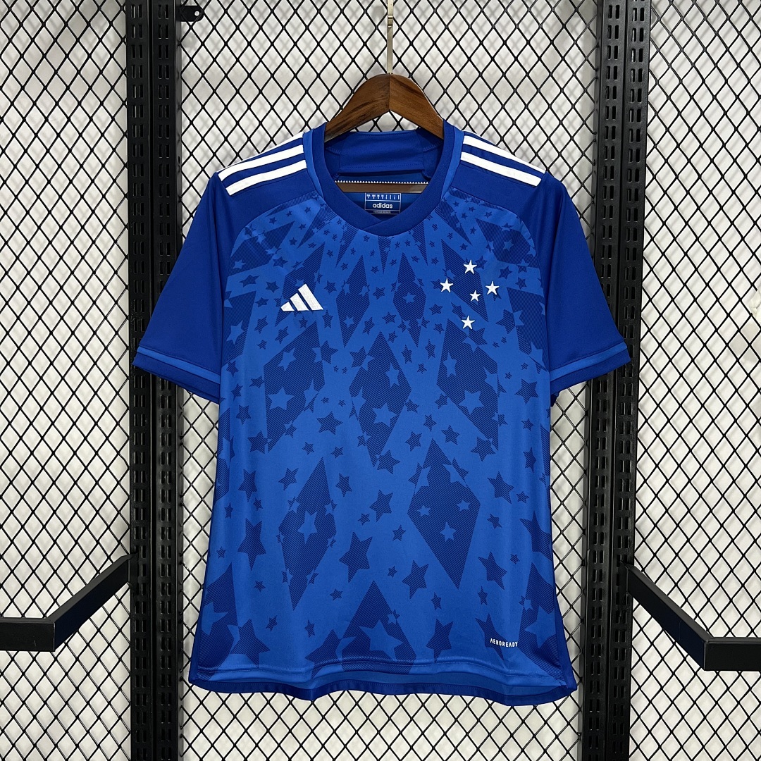 Cruzeiro 2024/25 Home Jersey S-XXXXL