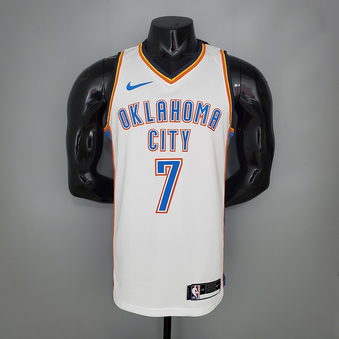 ANTHONY#7 Thunder White NBA Jersey S-XXL