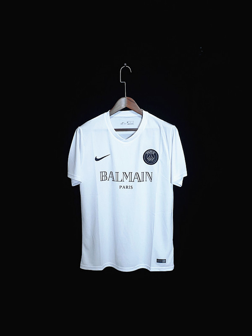 20-21 PSG Balenciaga Joint Edition White S-2XL