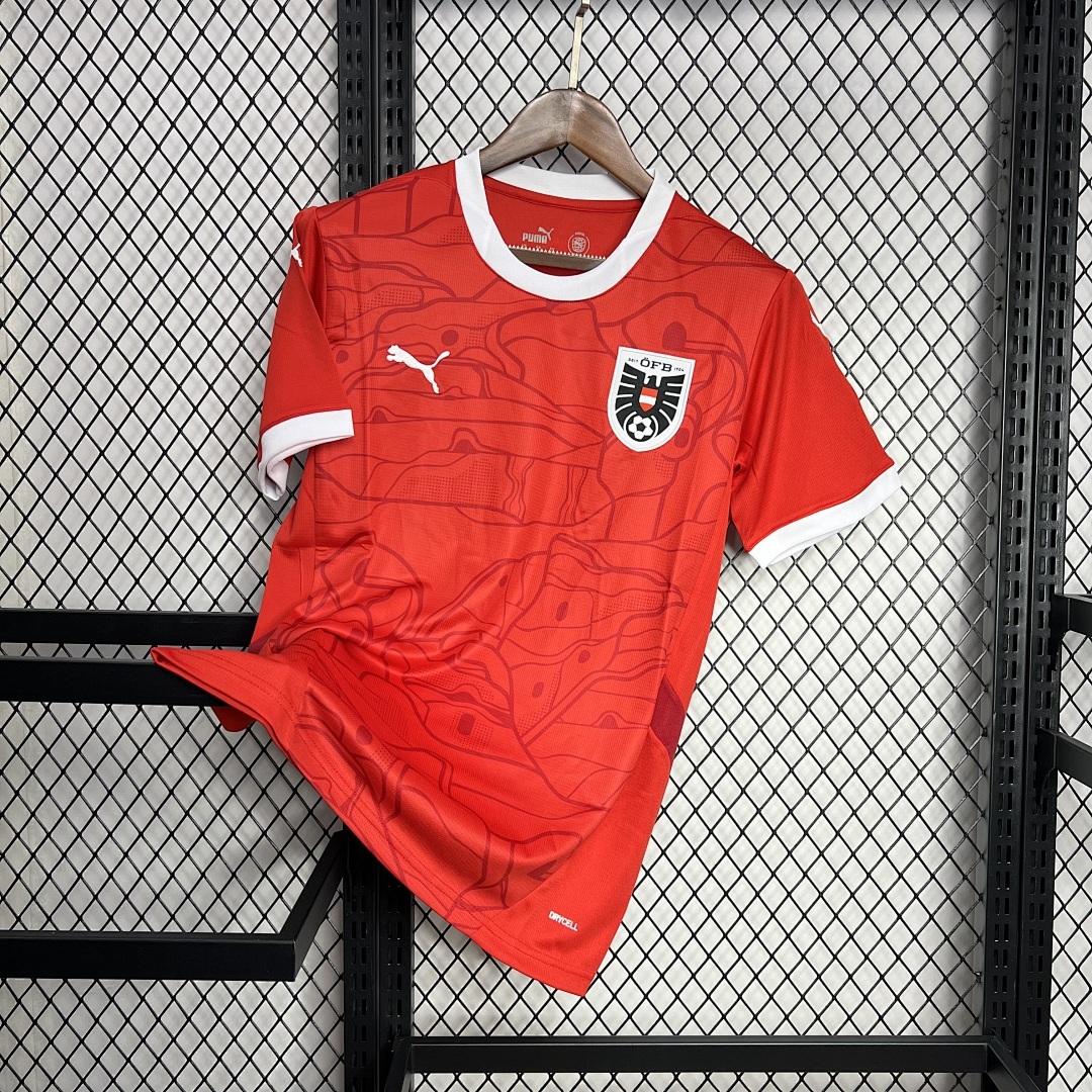 Austria 2024/25 Euro Home Jersey