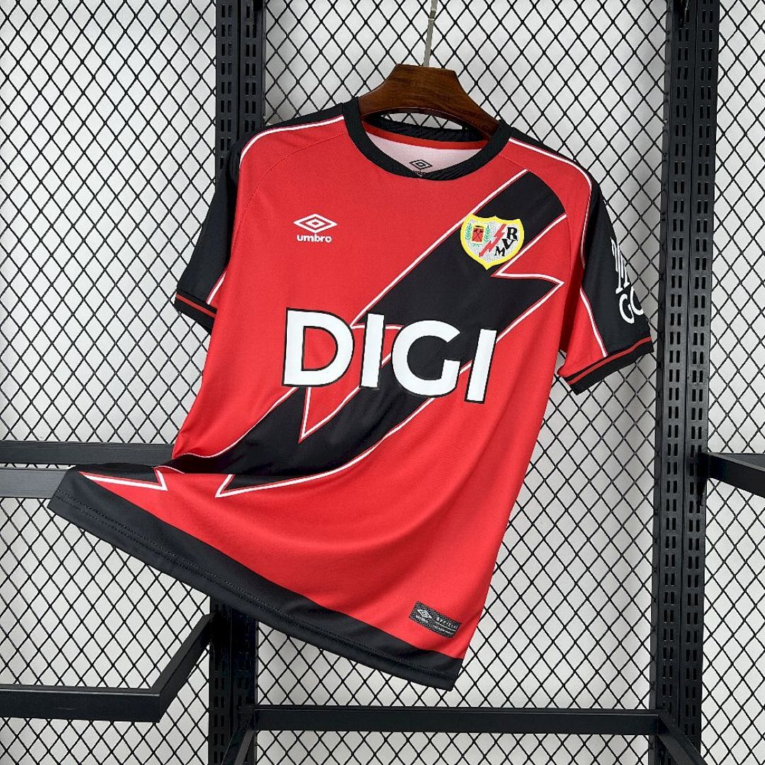 Men’s Rayo Vallecano 2025/26 Home Jersey
