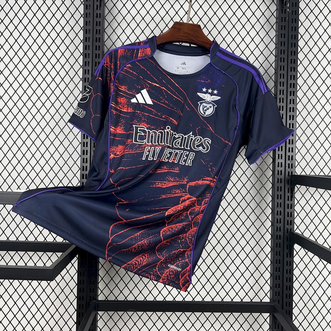 Mens Benfica 2025/26 Fourth Jersey