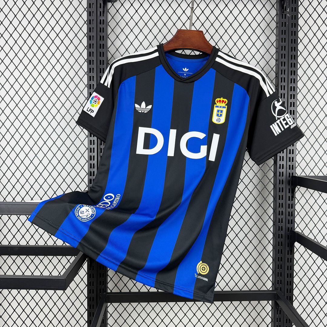 Mens Real Oviedo 2025/26 100th Anniversary Jersey