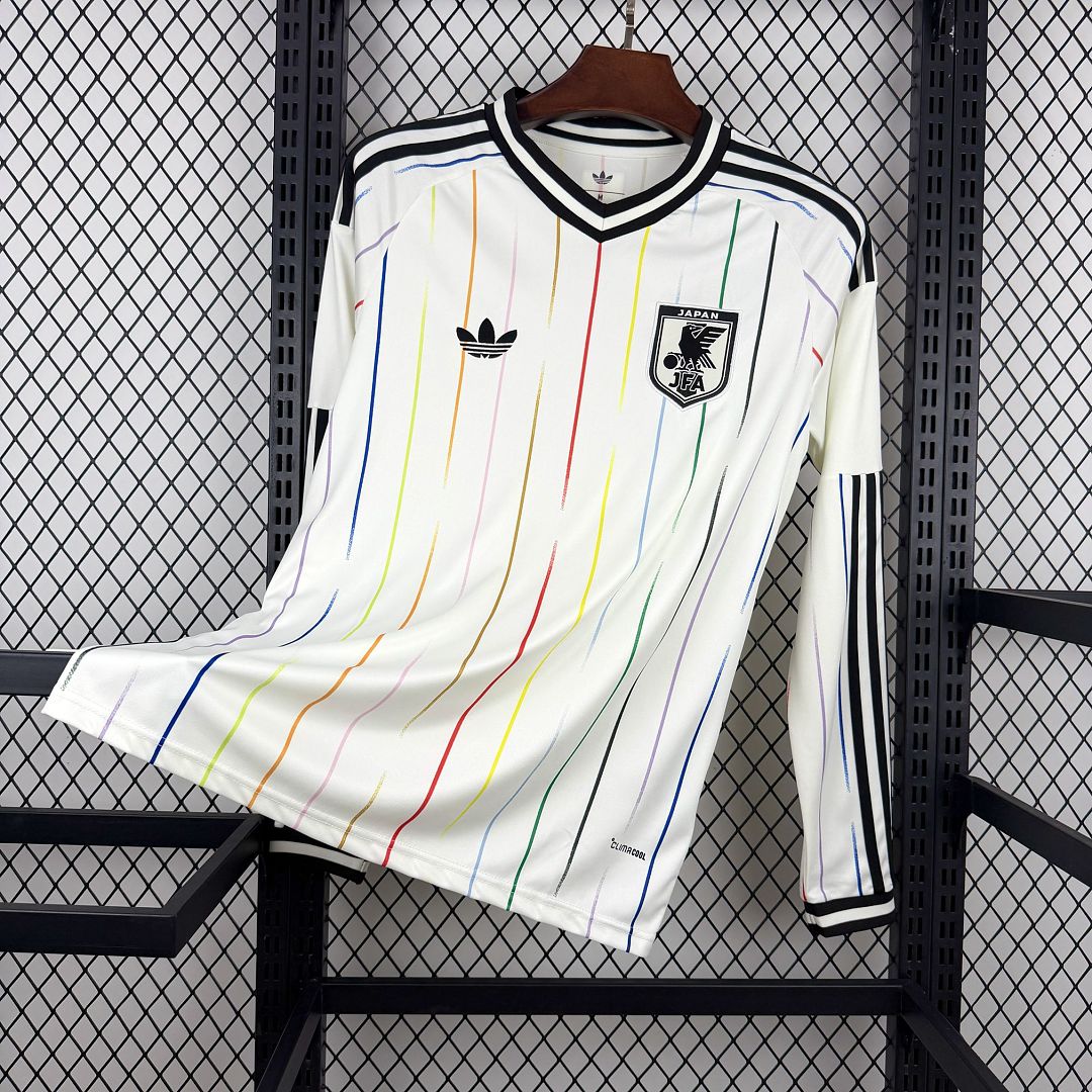 Mens Japan 2026 World Cup Away Long Sleeve Jersey